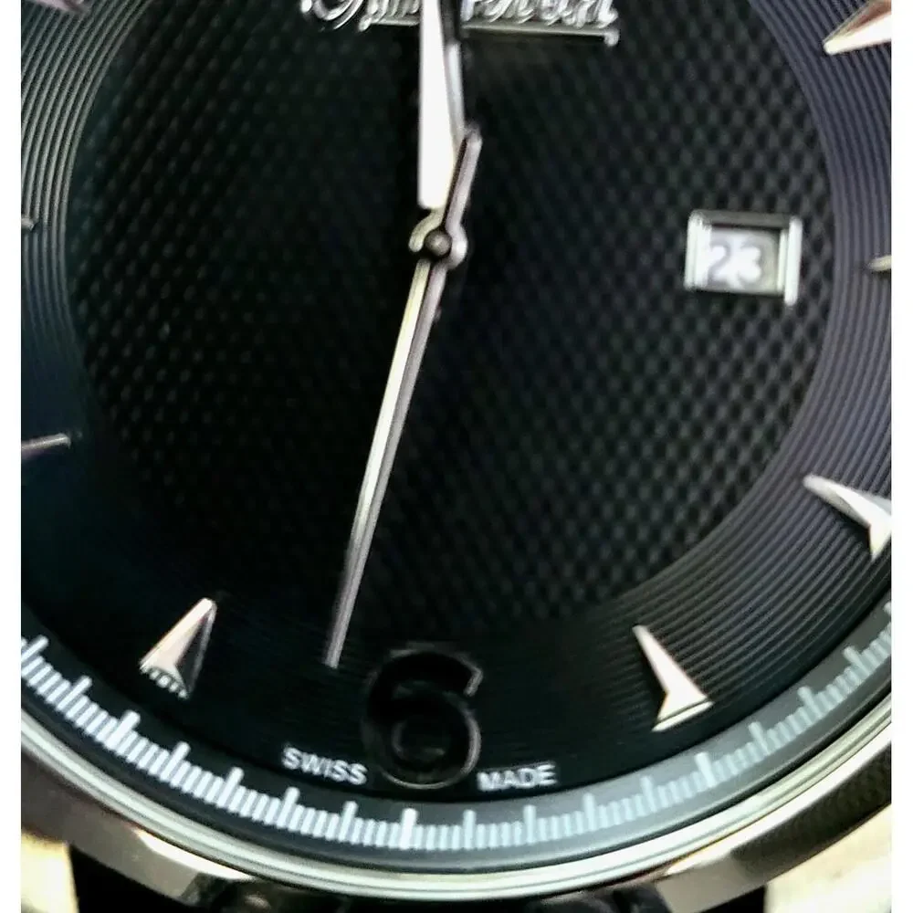 Real Nice Omikron Swiss Paladin Datejust Guilloche‎ Dial NIB